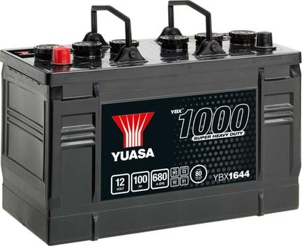 Yuasa YBX1644 - Стартерна акумуляторна батарея, АКБ autocars.com.ua