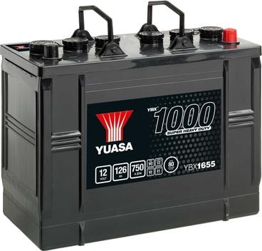 Yuasa YBX1655 - Стартерна акумуляторна батарея, АКБ autocars.com.ua
