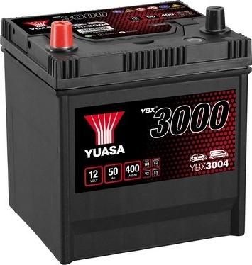 Yuasa YBX3004 - Стартерна акумуляторна батарея, АКБ autocars.com.ua