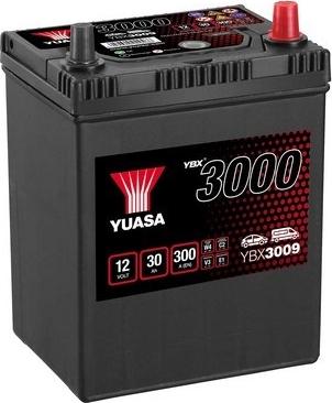 Yuasa YBX3009 - Стартерная аккумуляторная батарея, АКБ avtokuzovplus.com.ua