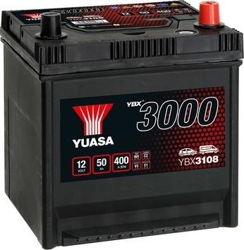 Yuasa YBX3108 - Стартерная аккумуляторная батарея, АКБ avtokuzovplus.com.ua