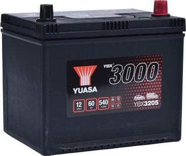 Yuasa YBX3205 - Стартерная аккумуляторная батарея, АКБ autodnr.net