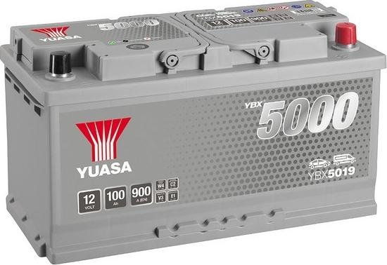 Yuasa YBX5019 - Стартерна акумуляторна батарея, АКБ autocars.com.ua