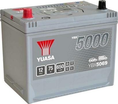 Yuasa YBX5069 - Стартерная аккумуляторная батарея, АКБ autodnr.net