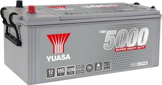 Yuasa YBX5623 - Стартерная аккумуляторная батарея, АКБ avtokuzovplus.com.ua