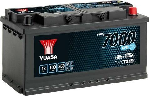 Yuasa YBX7019 - Стартерна акумуляторна батарея, АКБ autocars.com.ua