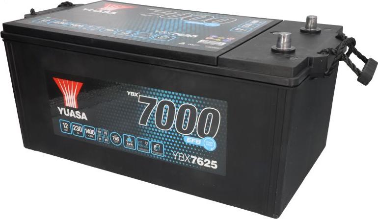 Yuasa YBX7625 - Стартерна акумуляторна батарея, АКБ autocars.com.ua