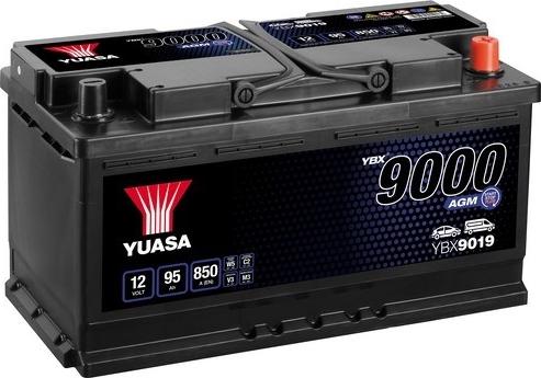 Yuasa YBX9019 - Стартерная аккумуляторная батарея, АКБ avtokuzovplus.com.ua