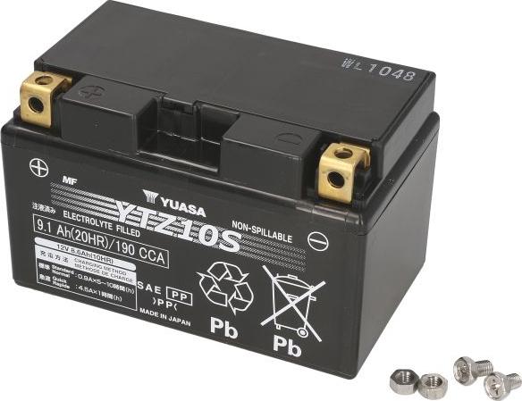 Yuasa YTZ10S - Стартерна акумуляторна батарея, АКБ autocars.com.ua