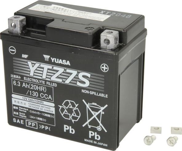Yuasa YTZ7S - Стартерна акумуляторна батарея, АКБ autocars.com.ua