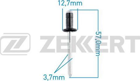Zekkert BE-2368 - Зажим, молдинг / защитная накладка autodnr.net