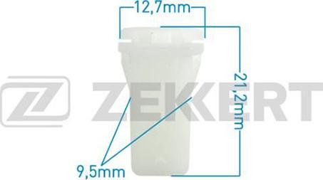 Zekkert BE-2558 - Зажим, молдинг / защитная накладка autodnr.net