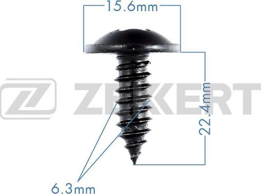 Zekkert BE-2587 - Зажим, молдинг / защитная накладка autodnr.net