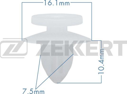 Zekkert BE-3436 - Зажим, молдинг / защитная накладка autodnr.net