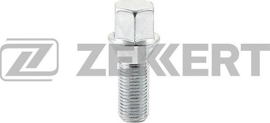 Zekkert BE-4035 - Болт колесный  конус  M14 x 1 5  длина резьбы 28  ключ 17  Цинк autodnr.net