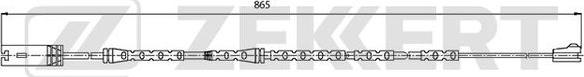 Zekkert BS-8029 - Сигнализатор, износ тормозных колодок autodnr.net