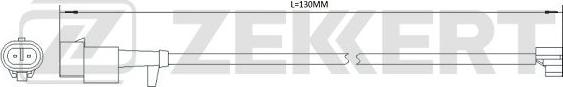 Zekkert BS-8059 - Сигнализатор, износ тормозных колодок avtokuzovplus.com.ua