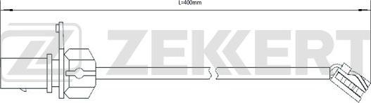 Zekkert BS-8097 - Сигнализатор, износ тормозных колодок autodnr.net