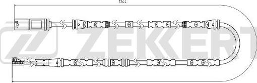 Zekkert BS-8101 - Датчик износа тормозных колодок BMW X3 F25 10-  X4 F26 14- autodnr.net