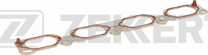 Zekkert DI-1071 - Прокладка, впускний колектор autocars.com.ua
