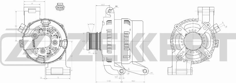 Zekkert GE-1008 - Генератор autocars.com.ua