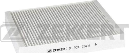Zekkert IF-3006 - Фільтр, повітря у внутрішній простір autocars.com.ua