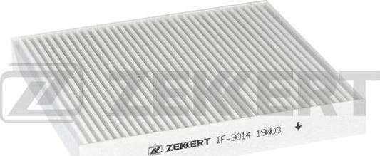Zekkert IF-3014 - Фільтр, повітря у внутрішній простір autocars.com.ua