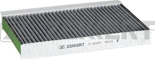 Zekkert IF-3026P - Фільтр, повітря у внутрішній простір autocars.com.ua
