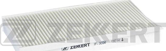 Zekkert IF-3026 - Фильтр воздуха в салоне autodnr.net
