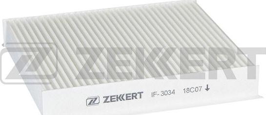 Zekkert IF-3034 - Фільтр, повітря у внутрішній простір autocars.com.ua