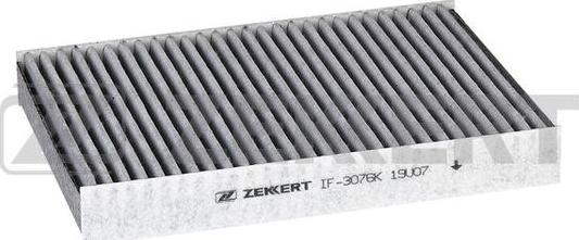 Zekkert IF-3076K - Фільтр, повітря у внутрішній простір autocars.com.ua