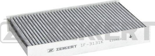 Zekkert IF-3131K - Фильтр салон. угольн. Nissan Juke F15 10-  Tiida C12  C13 12-  Renault Fluence 10- autodnr.net