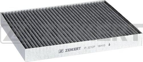 Zekkert IF-3212P - Фільтр, повітря у внутрішній простір autocars.com.ua