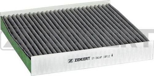 Zekkert IF-3414P - Фільтр, повітря у внутрішній простір autocars.com.ua