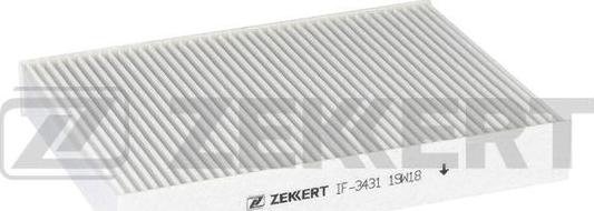 Zekkert IF-3431 - Фільтр, повітря у внутрішній простір autocars.com.ua