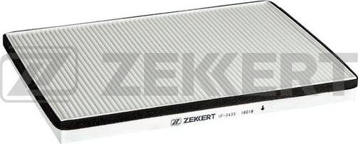 Zekkert IF-3435 - Фільтр, повітря у внутрішній простір autocars.com.ua