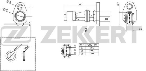 Zekkert se-4009 - Блок управления двигателем ЭБУ autodnr.net