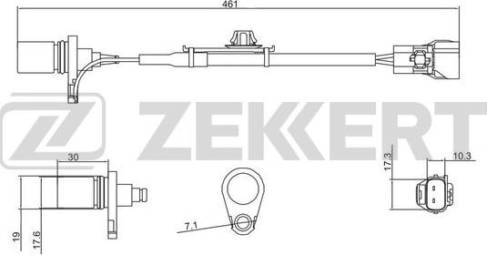 Zekkert SE-4023 - Блок управління, управління двигуном ЕБУ autocars.com.ua