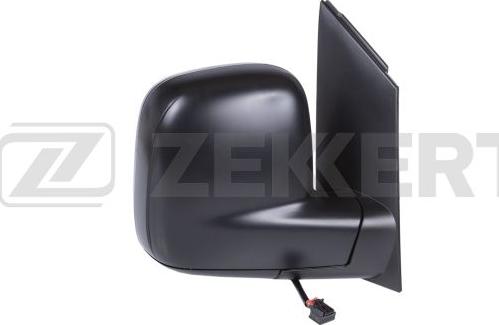 Zekkert SP-4105 - Зеркало в сборе правое - текстурное - выпуклое - эл регул - с подогр VW Caddy III 04- autodnr.net
