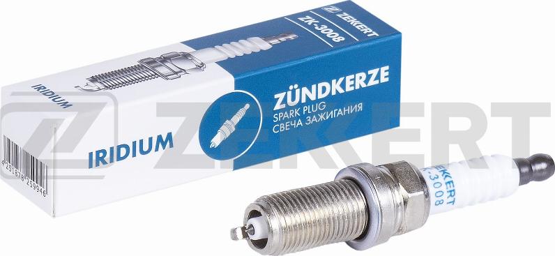 Zekkert ZK-3008 - Свеча зажигания avtokuzovplus.com.ua