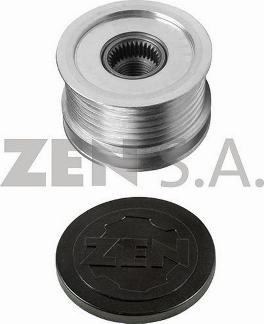 ZEN 5384 - Шкив генератора, муфта avtokuzovplus.com.ua