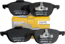 ZENTPARTS Z07226 - Тормозные колодки, дисковые, комплект autodnr.net