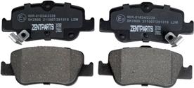 ZENTPARTS Z07282 - Тормозные колодки, дисковые, комплект autodnr.net