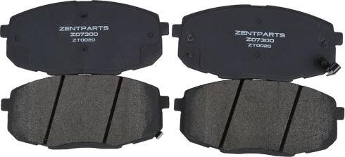 ZENTPARTS Z07300 - Тормозные колодки, дисковые, комплект autodnr.net