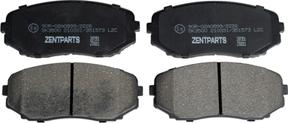 ZENTPARTS Z07351 - Тормозные колодки, дисковые, комплект autodnr.net