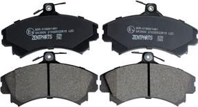 ZENTPARTS Z07358 - Тормозные колодки, дисковые, комплект autodnr.net