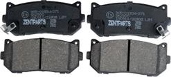 ZENTPARTS Z07359 - Тормозные колодки, дисковые, комплект autodnr.net