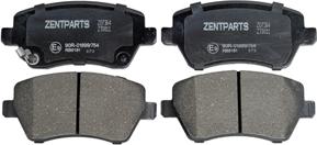 ZENTPARTS Z07364 - Тормозные колодки, дисковые, комплект autodnr.net