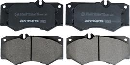 ZENTPARTS Z07375 - Тормозные колодки, дисковые, комплект autodnr.net