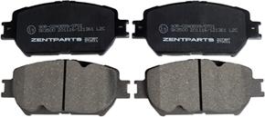 ZENTPARTS Z07387 - Тормозные колодки, дисковые, комплект autodnr.net